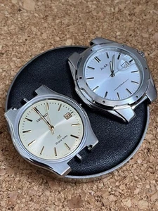 Grand Seiko GS 8N65-9000 Falta Bisel Chatarra y ALBA V732-0S00 Buen Estado JP - Imagen 1 de 12