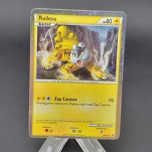 Raikou #HGSS19 2010 Pokemon HGSS Black Star Promo Shining Legend MP HOLO (E) - Foto 1 di 10