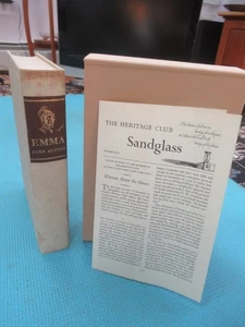 EMMA Jane Austen Heritage Press 1964 Slipcase Sandglass - Picture 1 of 18