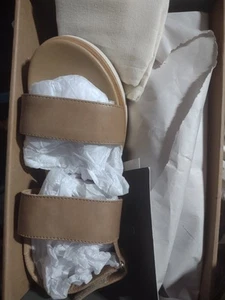 Sandalias planas para mujer Nisolo 8 (almendra) - Imagen 1 de 6