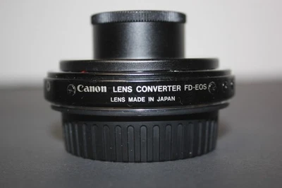 Genuine Canon FD-EOS Lens Converter [Top Mint] & Very Rare in This Condition - Image 1 of 4