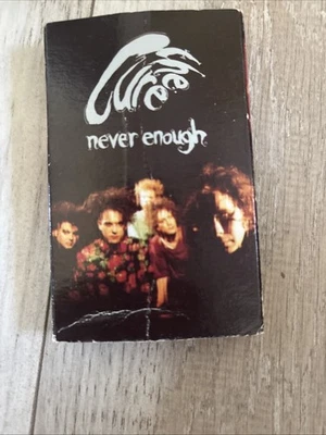 The Cure Never Enough Cassette Single Tape Rare 1990 Original Cardboard Case - Image 1 of 4