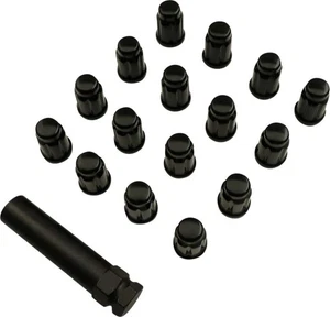 Tuerca estriada Moose Utility - negra - 0223-0219 - Imagen 1 de 2