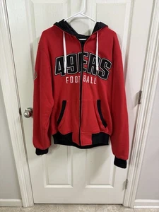 49ERS San Francisco SPIRIT Reversible Hoodie Jacket By NFL Embroidered Size XL - Picture 1 of 8