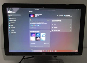 HP W2007 LCD Monitor TESTED - Picture 1 of 21