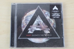 ADEPT - SILENCE THE WORLD CD 11 TRACKS HEAVY METAL Metalcore NM Disc Good Case - Picture 1 of 8