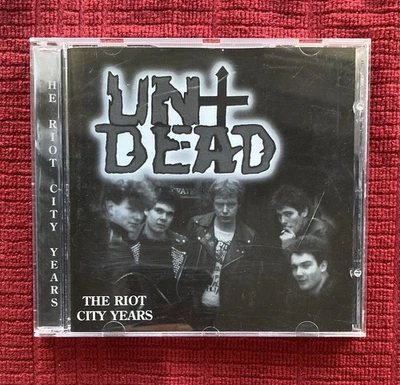 Undead The Riot City Years CD Compilation Punk Rock Oi! 2006 UK Foto 1 de 4