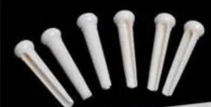 6 Stegpins für Akustikgitarre - hellweiß Leistung plus ppw - Bild 1 von 3