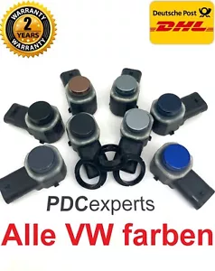 OEM PDC Einparkhilfe Sensor 1S0919275C VW Amarok Golf Jetta Passat Alle Farben - Picture 1 of 5