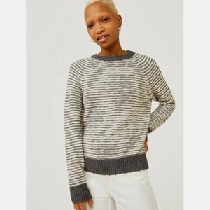 Suéter para mujer a rayas Raglan, multi, pequeño - Imagen 1 de 2