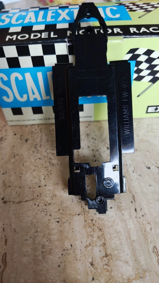 CHASIS WILLIAMS F1 ORIGINAL EXIN SCALEXTRIC AÑOS 80´s MADE IN SPAIN  SRC FLY OSC - Imagen 1 de 1