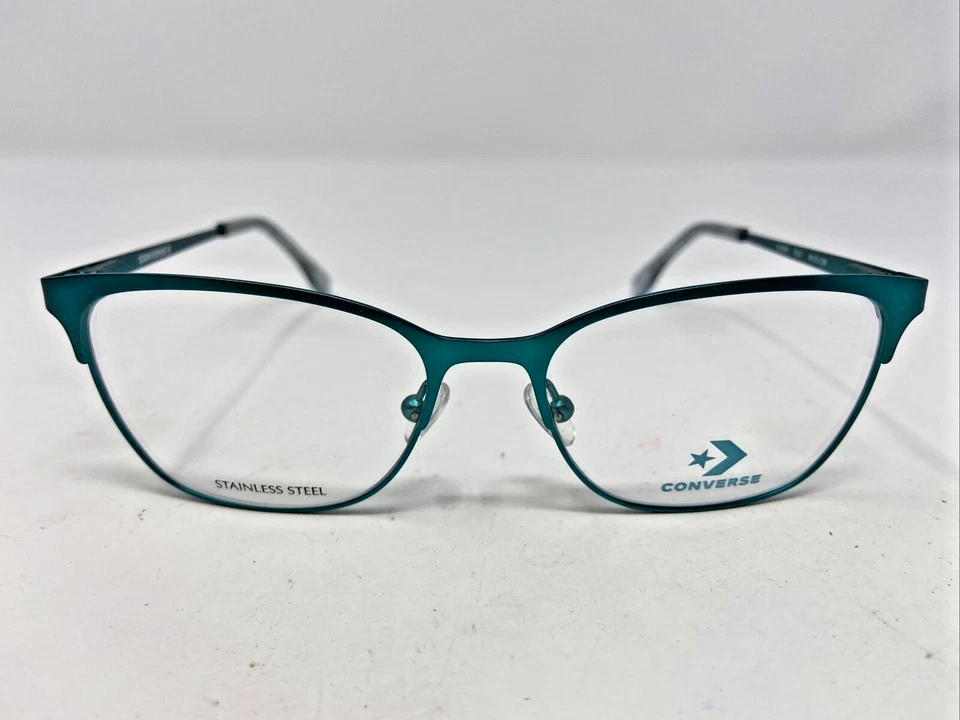 Converse VCJ008 бирюзовый 48-15-130 бирюзовый металлический полный ободок очки ОПРАВА  - Изображение 1 из 4
