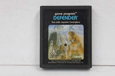Defender (Atari 2600, 1982) Cart Only - Image 1 of 2