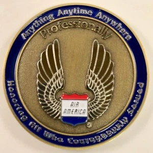 Air America Challenge Coin, Vietnam War, Laos Cambodia, Vintage Aviation CC-0101 - Picture 1 of 6