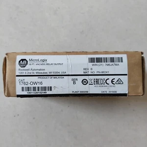 Neu Allen Bradley 1762-OW16 SER B MicroLogix SPS-Ausgangsmodul 1762OW16 - Bild 1 von 5