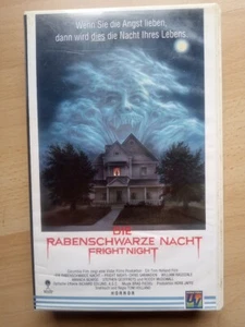 Fright Night - Die Rabenschwarze Nacht - United  Video / VHS Kassette / Rar - Bild 1 von 3
