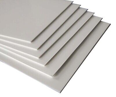 Styrene Sheet High Impact Polystyrene White Plasticard HIPS A5-A3 1, 1.5, 2, 3mm • 1.60£