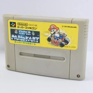 SUPER Famicom SUPER MARIO KART Cartridge Only Nintendo sfc - Picture 1 of 2