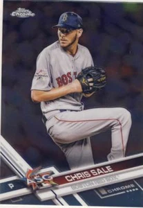 (10) 2017 Topps Chrome Update CHRIS SALE All Star LOT #HMT80 Red Sox - Picture 1 of 1