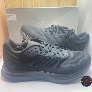 MEN ADIDAS DURAMO 10 RUNNING SHOES BLACK  Sz  8 Wide NWB Retail $69.99 - Picture 1 of 1