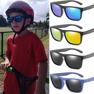 Sunglasses Kids Girls Boys Polarized Children Sun Glasses PC UV Protection Eyegl - Picture 1 of 38
