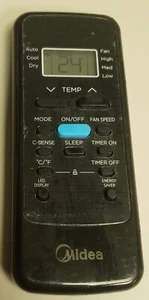 Midea RG51G Air Conditioner Remote Control - Black - Picture 1 of 1
