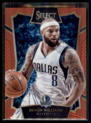 2015-16 Select RED Prizm Deron Williams Dallas Mavericks #13 83/149 - Image 1 of 2