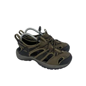 Abeo Danville wasseroliv geschlossene Zehe Outdoor Wandern Sport Sandalen Schuhe Herren 7 - Bild 1 von 9