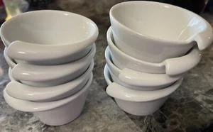 Dipping Bowl Set (8 Pack) Mini Side Dish Condiments Server Bowl 2.95"W x 1.65" - Picture 1 of 6