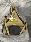 Maxpedition Monsoon Gearslinger Khaki 0410K Large size single shoulder pack with