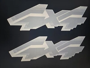 PAIR "4x4" Decals fit OBS 1992-1996 Ford F150, F250, F350, etc TOP QUALITY - Picture 1 of 14