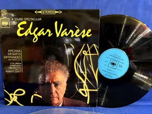 EDGAR VARESE SPECTACULAR S 72106 CBS. ORIGINAL FRANCE LP NEAR MINT - Picture 1 of 3