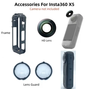 For Insta360 X5 Accessories Magnetic Quick Release Frame/ Lens Guard/HD Lens Set - Bild 1 von 29