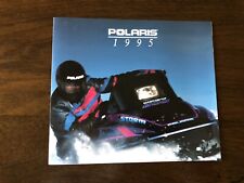 1995 Vintage Polaris Snowmobile Fold Out Brochure Full Line Indy Storm, Rxl