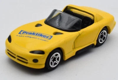 Matchbox Superfast Dodge Viper RT 10 Praktiker giallo. Promozionale tedesca - Immagine 1 di 2