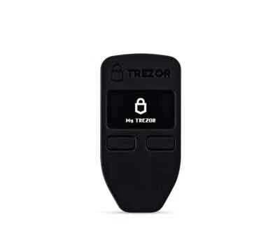 Trezor One Hardware Wallet - Black - Brand New - Authorized Retailer