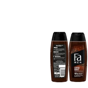 1x250ml Fa Men 2in1 Duschgel Coffee Burst | Körper&Haar Parfüm-Inspirierter Duft - Bild 1 von 1