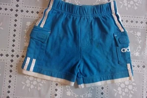 BEAUTIFUL BLUE 12 MONTH "ADIDAS" SHORTS...5.99 - Picture 1 of 4