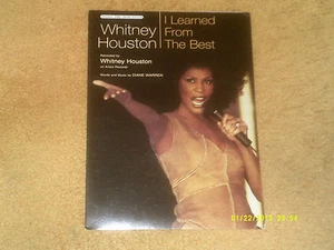 Whitney Houston sheet music I Learned From The Best 1998 8 pages (VG shape) - Picture 1 of 1