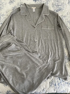 Eberjey Women’s Gisele TENCEL Modal Long PJ Set Medium Nwot - Image 1 of 4