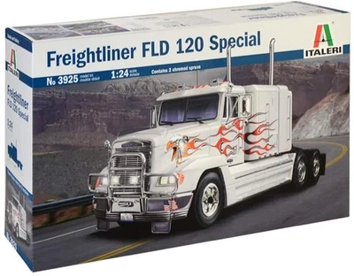 ITALERI, FREIGHTLINER FLD 120 Modello speciale da montare e verniciare, 1/24,... - Immagine 1 di 4