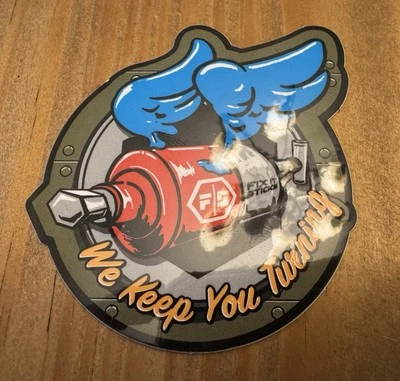 Fix It Sticks Rifle Rare Vinyl Glossy Sticker FIREARM Tactical SHOT SHOW 2025 - Image 1 of 3