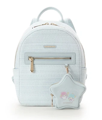 LITTLE TWIN STARS BackPack & Pouch Samanthavega samantha Kiki Lala  Sanrio - Image 1 of 4