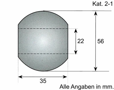 2 x Unterlenker Kugel Fangkugel Schnellkuppler Kat. 2-1 TOP! - Bild 1 von 2