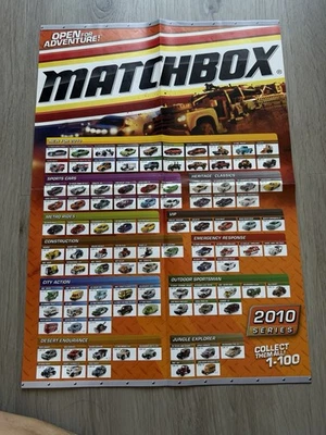 2010 Series MATCHBOX POSTER Open For Adventure SKY Busters Vintage Rare - Image 1 of 4