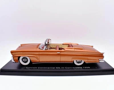 Modellino auto scala 1:43 Lincoln continental mk.III convertible Neo modellismo - Immagine 1 di 4