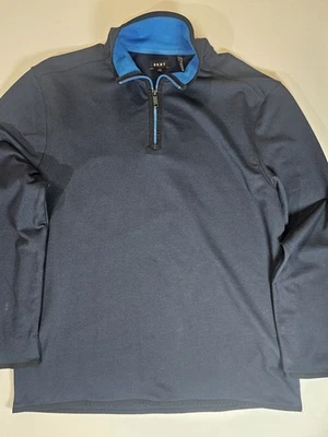 Pullover deportivo DKNY para hombre talla XL azul marino al aire libre golf ropa deportiva Foto 1 de 4