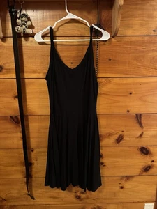 Cynthia Rowley black fit and flare sundress Large - Picture 1 of 3