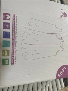 TOG 0.5 Baby Sleep Sack 18-24 - Breathable 2 Pack for All Night Comfort - Picture 1 of 9