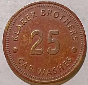 Phoenix, Arizona - Klacker Brothers lavados de autos 25 fichas de lavado de autos HH como nuevas - Imagen 1 de 2